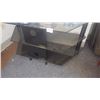 Image 1 : Black glass TV entertainment centre