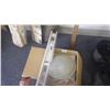 Image 1 : Flush mount light and kids drapery rod set
