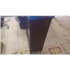 Image 2 : Wood and glass display cabinet