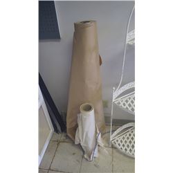 2 part rolls of brown paper