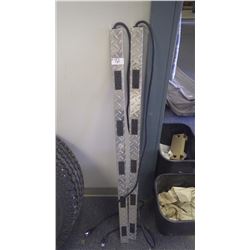 Set of 2 chrome plated 4 foot power bars