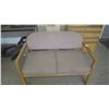 Image 1 : Computer desk; 2 seater reception settee