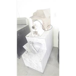 Hobart grinder with attachments and stand