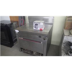 Older Garland commercial gas oven