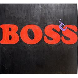 Ed Ruscha - Boss 1960 Oil