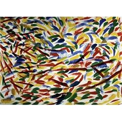 The Jungle - Joan Mitchell - Oil On Paper