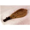 Image 1 : Antique Buckskin Shot Flask