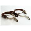 Image 1 : Don Ricardo Engraved Nickel Silver Spurs