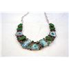 Image 2 : Green Crystal and Green Peridot Necklace