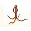 Image 1 : Hand forged iron quad hook or trap drag
