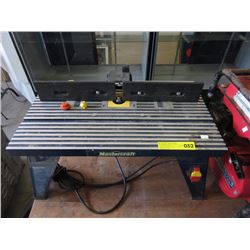 Mastercraft Router Table With Router