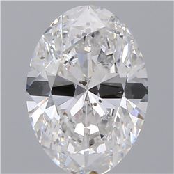 GIA/Oval/D/SI1/1.01Ct