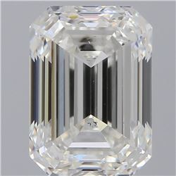 GIA/Emerald/G/SI1/2Ct