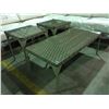 Image 2 : 3 PIECE GOLDEN GATE OUTDOOR PATIO COFFEE TABLE & END TABLE SET