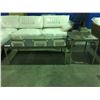 Image 2 : 2 PIECE GOLDEN GATE OUTDOOR PATIO COFFEE & END TABLE SET