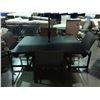 Image 2 : 42" X 62" STONE GATE METEOR TOP  PATIO DINING TABLE WITH 4 CHAIRS