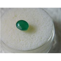 OVAL FACETTED EMERALD - ~1.15CT