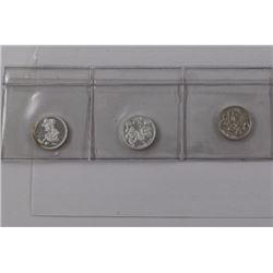 SILVER ROUND - 5 X 1 GRAM .999 STERLING SILVER - DISNEY COLLECTION