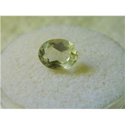 GEM STONE - OVAL FACETED BRIGHT YELLOW CITRINE 9.8L X 7.8W X 4.9H mm- ~1.99CT