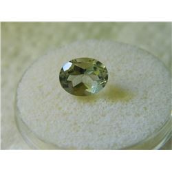 GEM STONE - OVAL FACETED BRIGHT YELLOW CITRINE 10.1L X 8.0W X 6.3H mm- ~2.7CT