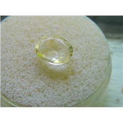 GEM STONE - OVAL FACETED WHITE TOPAZ 10.5L X 8.0W X 3.8H mm- ~2.04CT