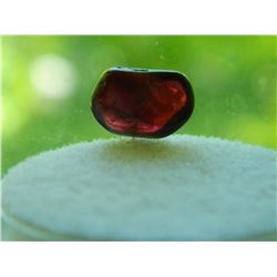 GEM STONE - FREE FORM & POLISHED RICH DARK RED GARNET- 12.2L X 8.2W X 5.0H mm - ~4.25CT