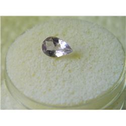 GEM STONE - PEAR FACETED LIGHT PURPLE AMETHYST 8.8L X 5.6W X 3.9H mm- ~0.92CT