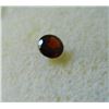 Image 3 : GEM STONE - ROUND FACETED RED GARNET 4.9D X 2.6H mm- ~0.44CT