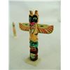 Image 8 : 4 Miniature Totem Poles
