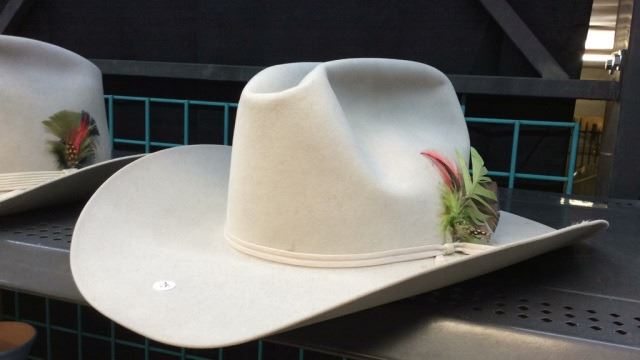 resistol diamond horseshoe cowboy hat