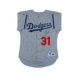 Los Angeles Dodgers Mike Piazza Autographed Jersey