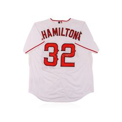 Los Angeles Angels of Anaheim Josh Hamilton Autographed Jersey