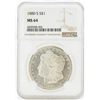 Image 1 : 1880-S MS64 NGC Morgan Silver Dollar