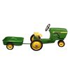 Image 4 : Vintage John Deere Tractor Trailer Ride On Toy