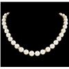 Image 1 : Pearl and Diamond Necklace