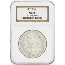 1879-S MS64 NGC Morgan Silver Dollar