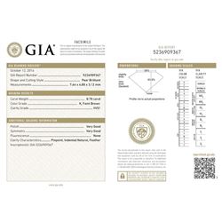 GIA/Pear/K/VVS1/0.7Ct