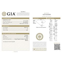 GIA/Oval/D/VVS1/0.5Ct