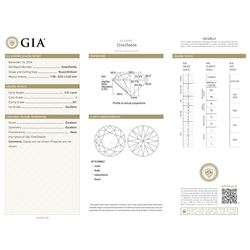 GIA/Round/J/SI1/2.01Ct