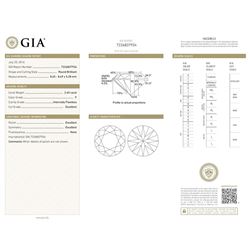 GIA/Round/F/IF/2.45Ct