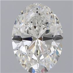 GIA/Oval/F/SI1/1.01Ct