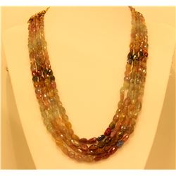842.22ct Multi Sapphire Necklace