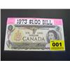 Image 1 : 1973 CDN DOLLAR BILL