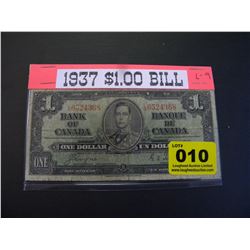 1937 CDN DOLLAR BILL