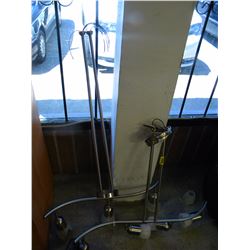2 NEW MATCHING STAINLESS CEILING TRI LIGHT