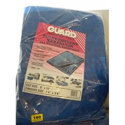 8X10' BLUE TARP