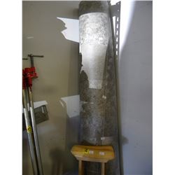 PAIR OF CRUTCHES/ROLL OF LYNOL