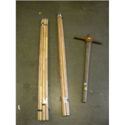 PICK/2 BUNDLES OF MOP HANDLES