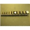 Image 1 : SET OF 11 CRAFTSMEN SOCKETS (IMPERIAL SIZE)
