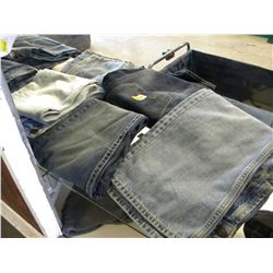 10 PAIRS OF MISC JEANS